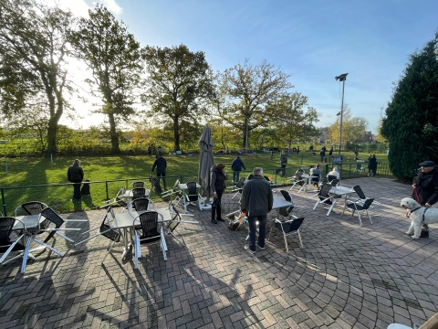 Het terras